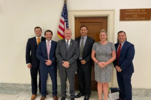 André Magrini and AFIA industry leaders during the Fall Fly-In on Capitol Hill