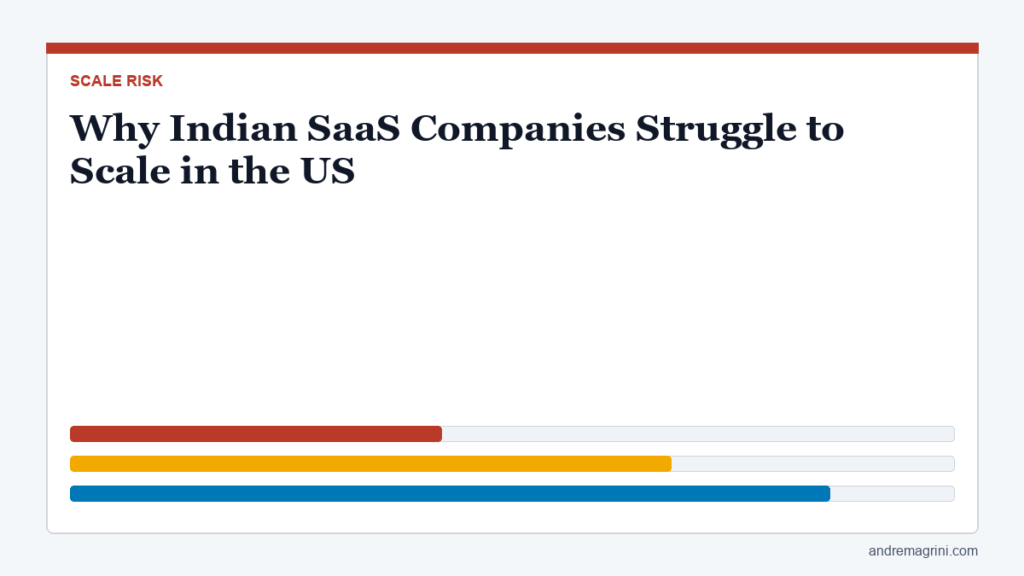 Why Indian SaaS Companies Struggle to Scale in the US